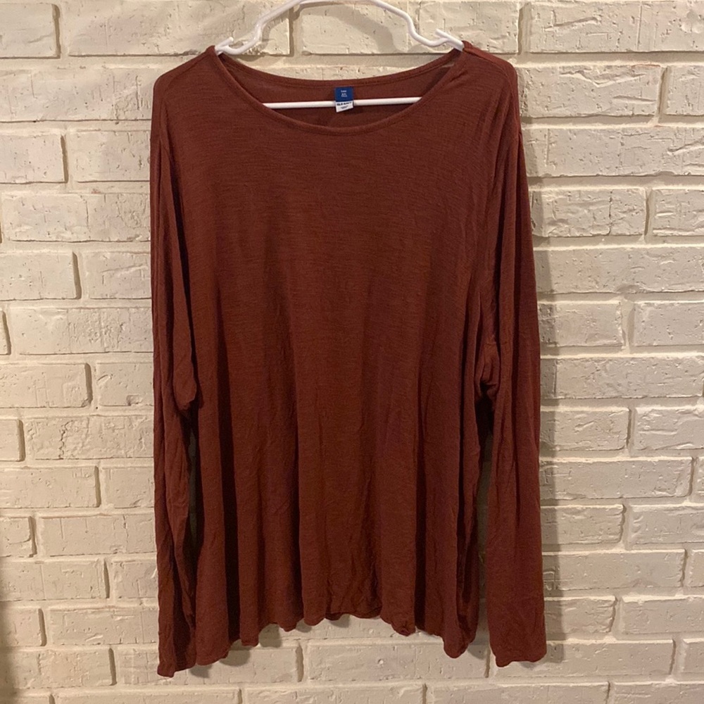 Luxe Crew-Neck Slub-Knit Long-Sleeve T-Shirt